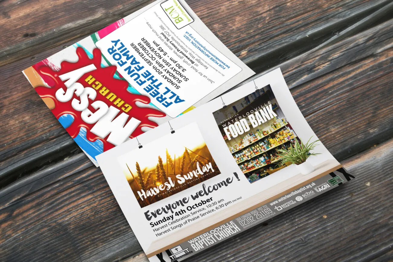 Postcard for Waterlooville Baptist Church