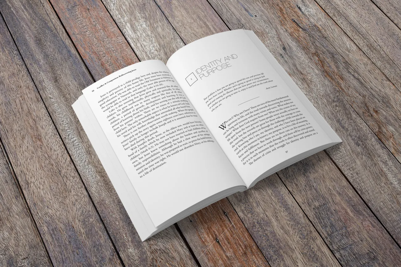 Conflict & Compassion: Rediscovering Jesus, book interior
